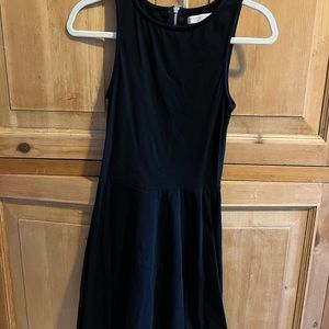 black strapless pull & bear dress